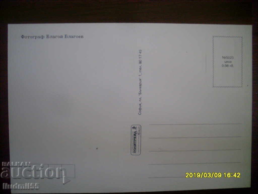 STAR POSTED CARD with price 0.50 BGN | € 0.26 STAR POSTED CARD with price 0.50 BGN | € 0.26