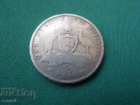 Australia 1 Florin 2 Shilling 1914 Rare