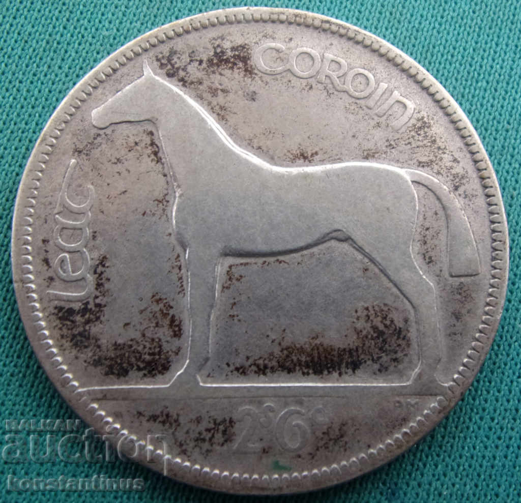 Ireland 2.6 Shilling - ½ Krone 1930 Silver Rare