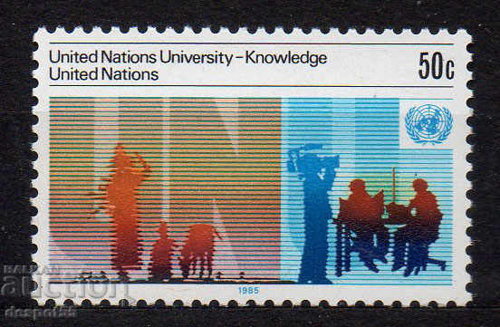 1985. ΟΗΕ-Νέα Υόρκη. 10ο έτος από το Πανεπιστήμιο του Τόκιο.