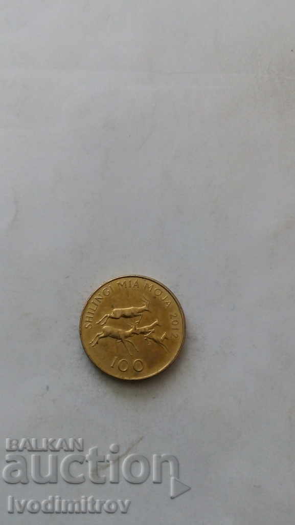 Τανζανία 100 shilling 2012
