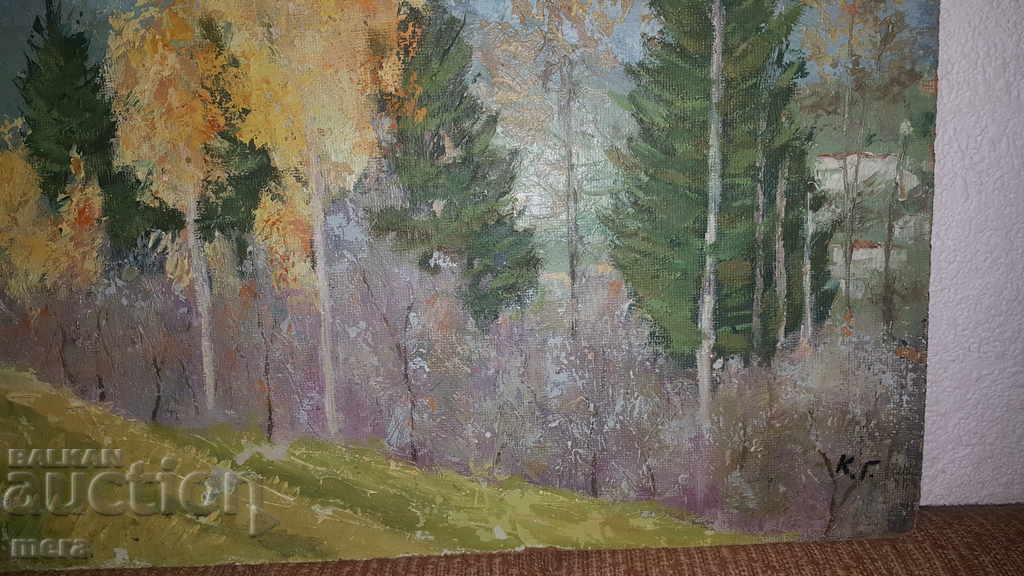 Delivery of An old painting Delivery of An old painting