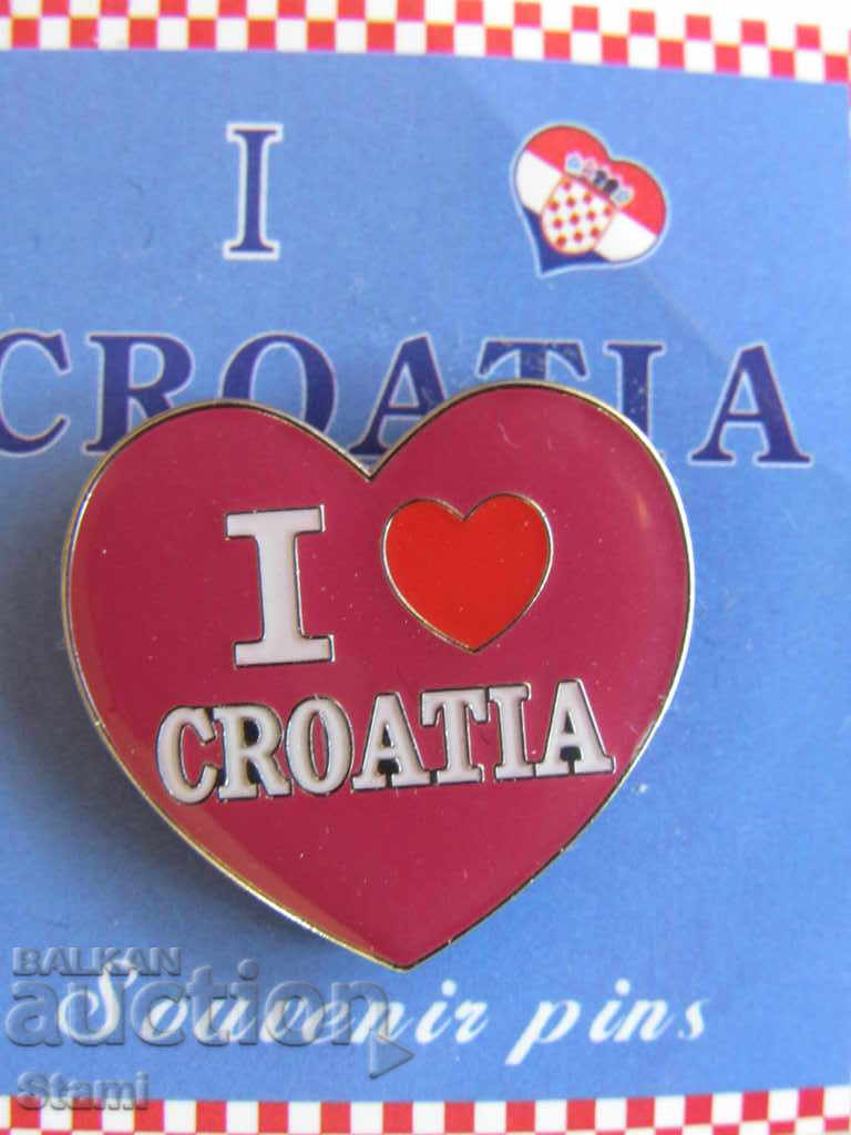 Auction Badge - I Love Croatia Auction Badge - I Love Croatia