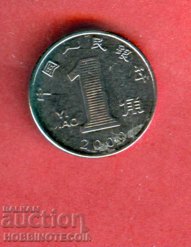 CHINA 1 Jiao emission 2009 CHINA 1 Jiao emission 2009