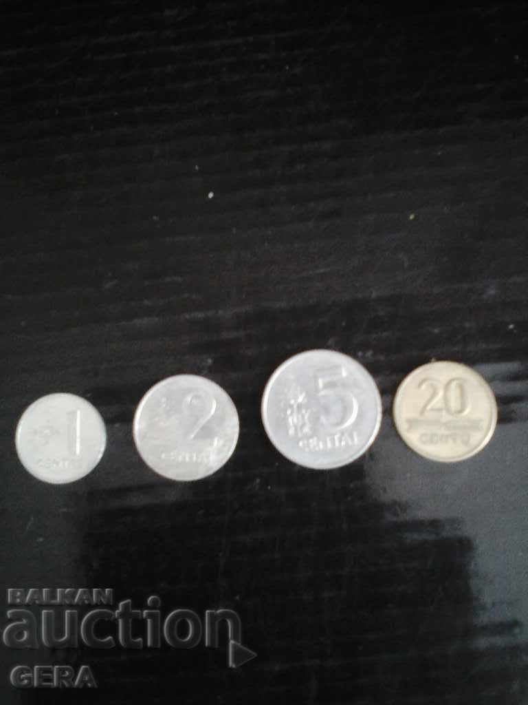 монети от Латвия