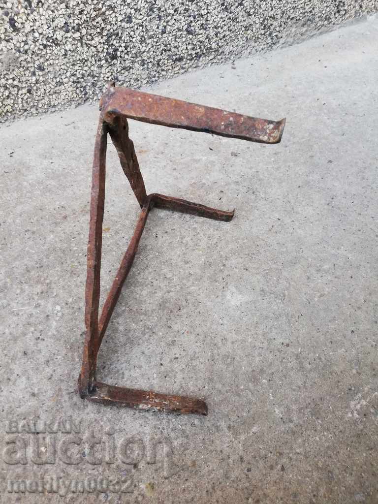 Delivery of An old forged sack, fireplace, grill, wrought iron Delivery of An old forged sack, fireplace, grill, wrought iron