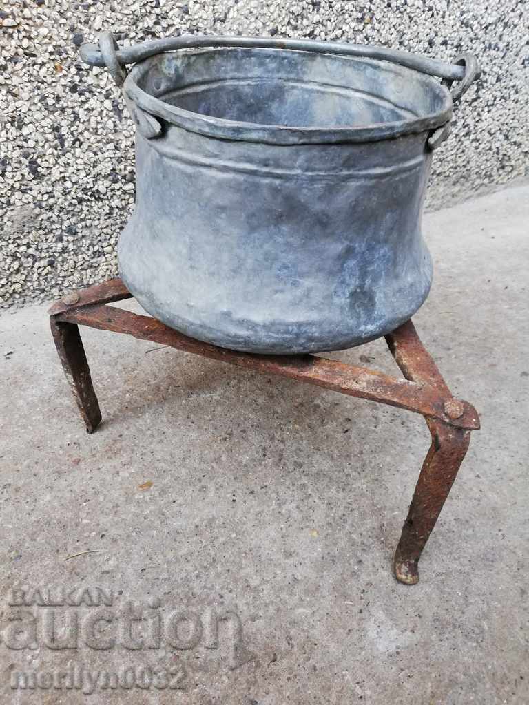 An old forged sack, fireplace, grill, wrought iron - 7 An old forged sack, fireplace, grill, wrought iron - 7