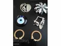 pendants and earrings
