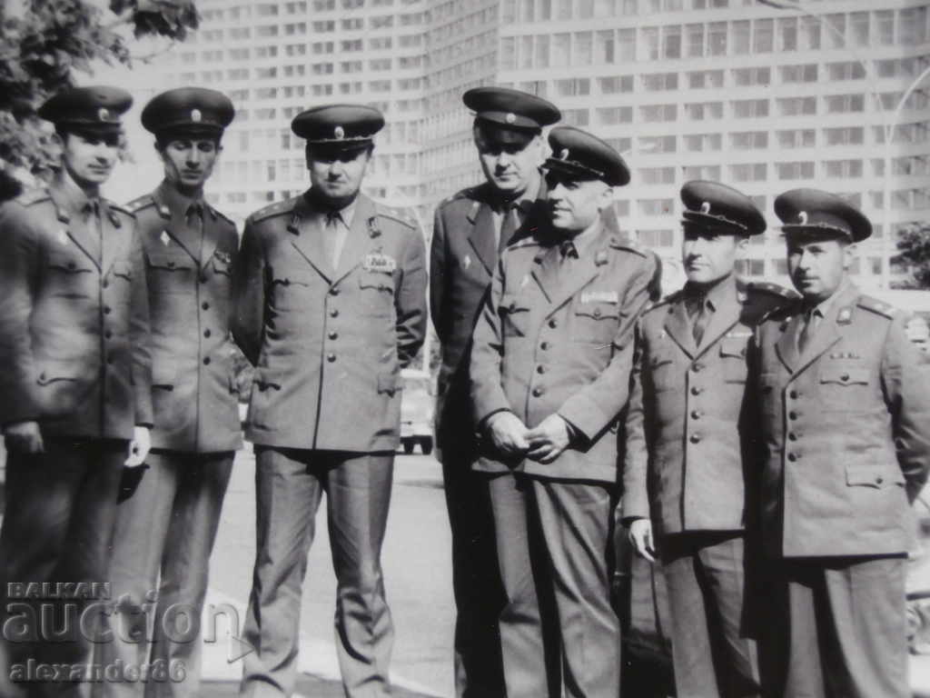 Delivery of General Delcho Simov, Colonel Verbitsky, Moscow, 1973. three pictures Delivery of General Delcho Simov, Colonel Verbitsky, Moscow, 1973. three pictures
