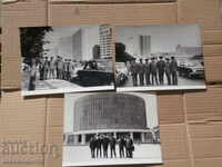 General Delcho Simov, Colonel Verbitsky, Moscow, 1973. three pictures