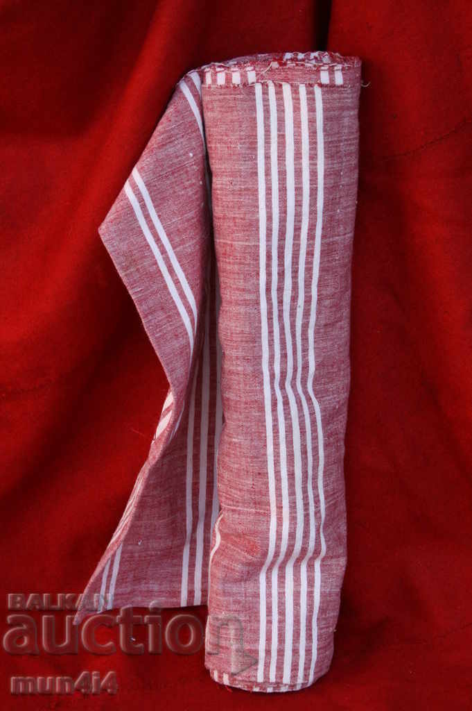 Кенар 7,2м домашно тъкано памучно платно носия риза покривка
