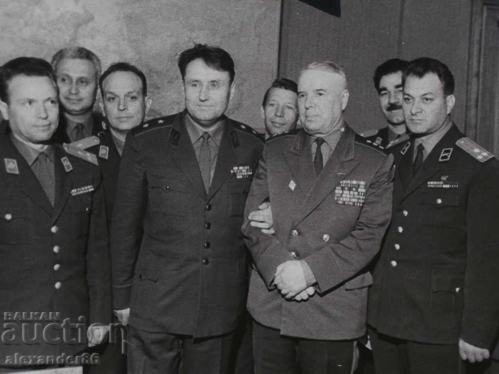 Delivery of Colonel-General Grushevoy General Delcho Simov 1969 5 photos