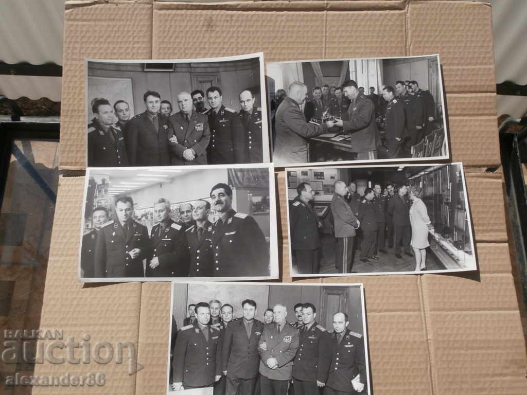 Colonel-General Grushevoy General Delcho Simov 1969 5 photos