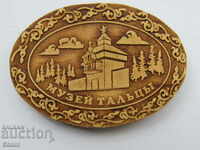 Authentic Lake Baikal birch magnet, Russia-series-19