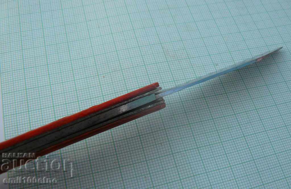 Auction  Foldable pocket travel knife with USSR opener