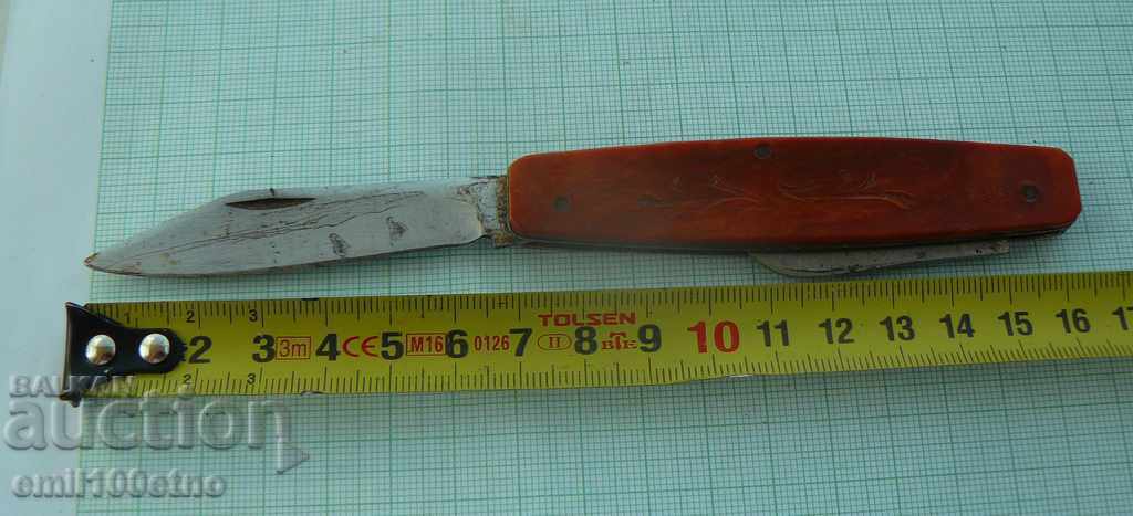 Delivery of Foldable pocket travel knife with USSR opener
