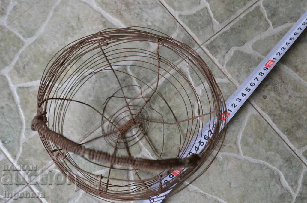 Delivery of OLD METAL WICKER BASKET