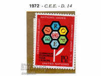 1972. UN-Geneva. 25th Economic Conference of Europe.