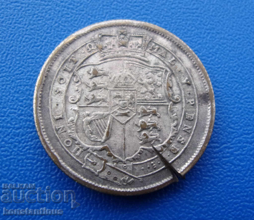 Anglia 1 Shilling 1819 Silver Rare cu preț € 23.01 | 45.00 BGN