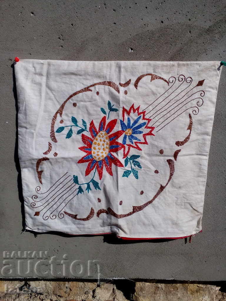 Embroidered pillow case with price 10.00 BGN | € 5.11 Embroidered pillow case with price 10.00 BGN | € 5.11