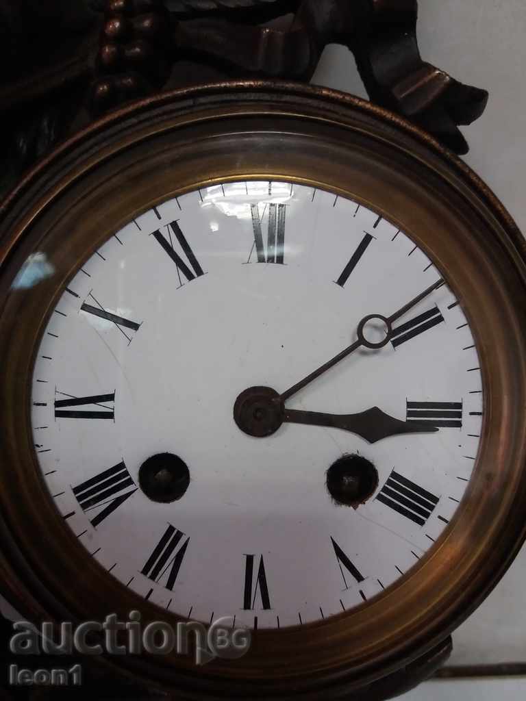 An antique clock ship with a barometer and a thermometer - 5 An antique clock ship with a barometer and a thermometer - 5