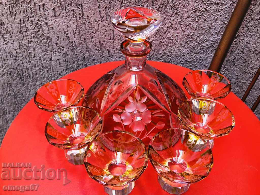 Crystal Alcohol Service Bohemia - 6 Crystal Alcohol Service Bohemia - 6