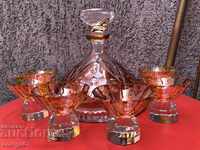Bohemia Crystal Alcohol Set