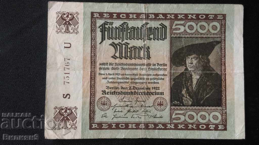 GERMANIA BRANDS 5000 1922