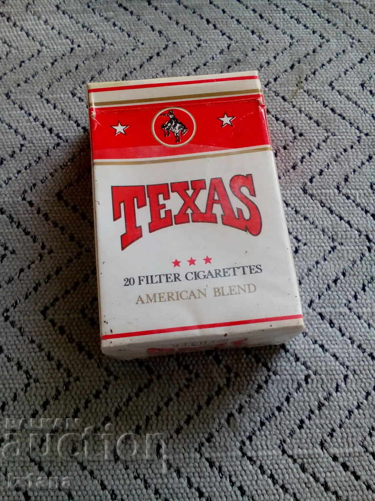 Auction An old TEXAS cigarette case Auction An old TEXAS cigarette case