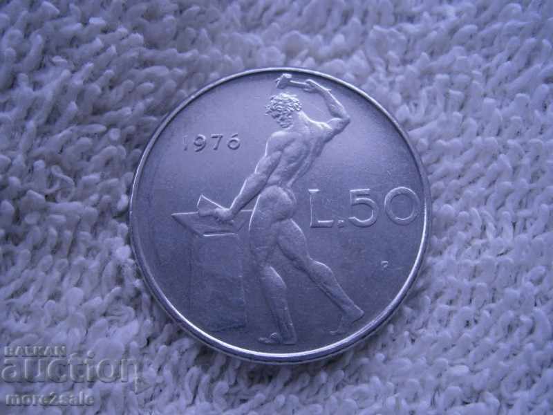 50 LEI 1976 - ITALY - THE COIN / 2