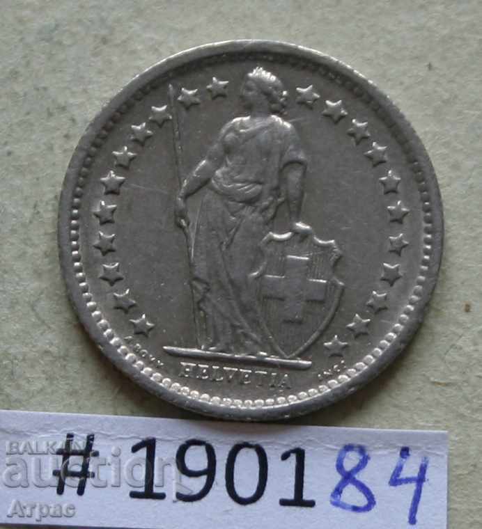 1/2 франк   1968   Швейцария с цена € 0.66 | 1.29 лв.