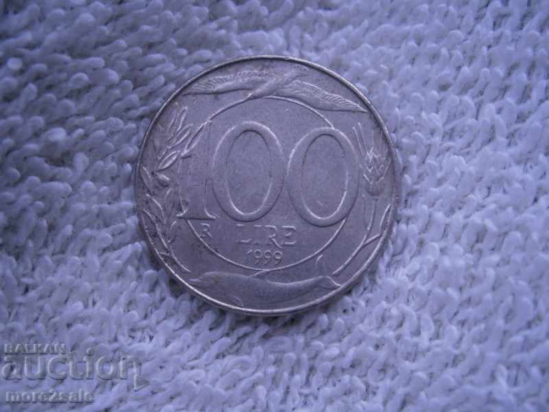 100 LEI 1999 - ITALY - THE COIN