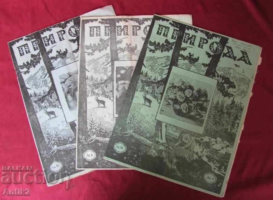 Auction  1939-1940 Old Magazines "Nature"