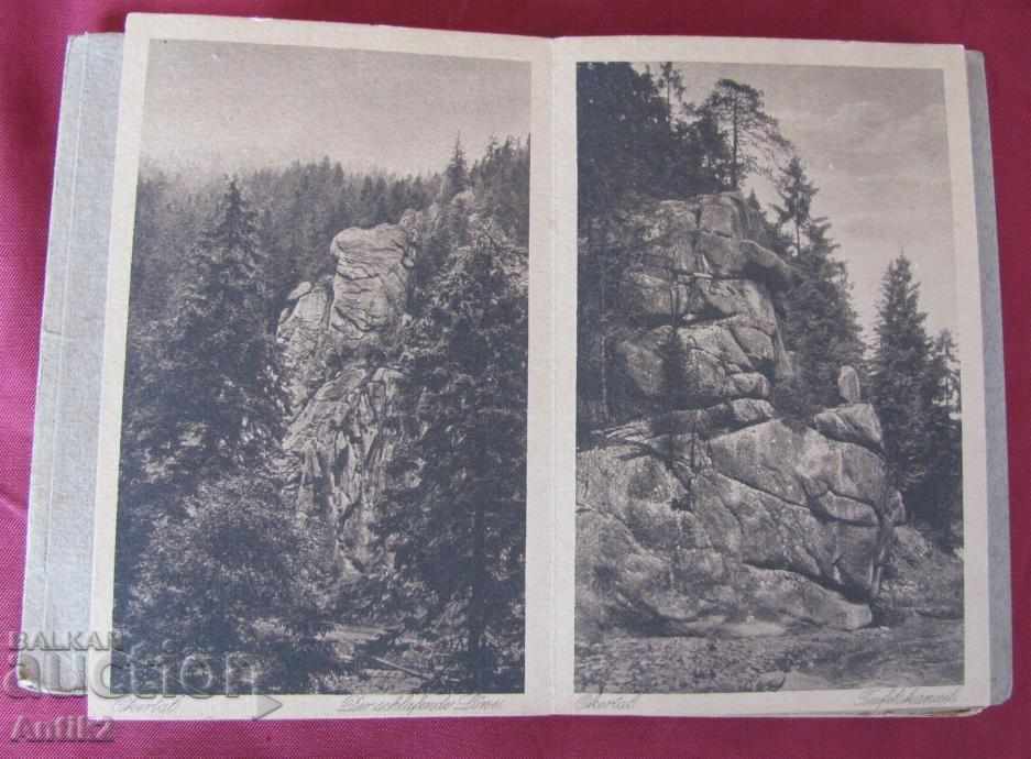 Antique Album Postcards, Landscapes - 5 Antique Album Postcards, Landscapes - 5