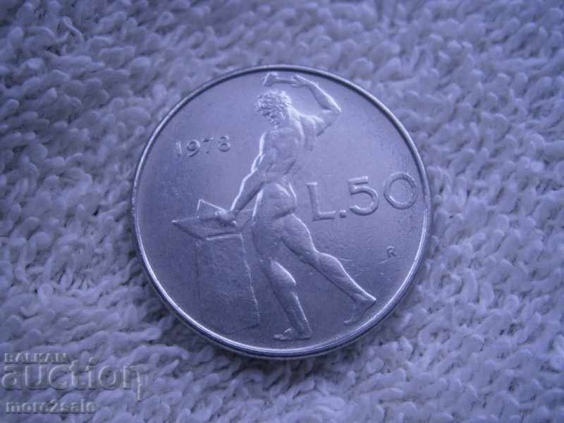 50 LEI 1978 ITALY - THE COIN