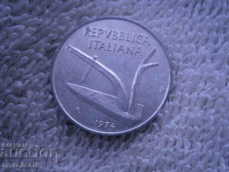 10 LEI 1974 ITALY - THE COIN with price 1.00 BGN | € 0.51 10 LEI 1974 ITALY - THE COIN with price 1.00 BGN | € 0.51