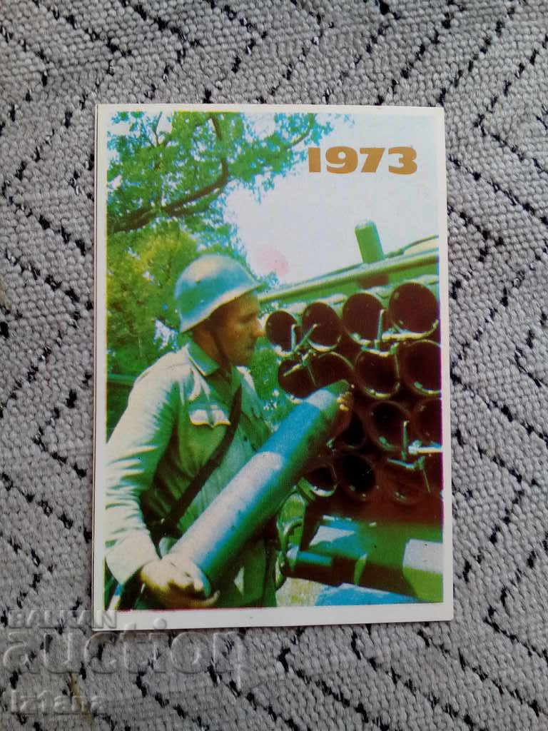 Calendar Military Technique 1973