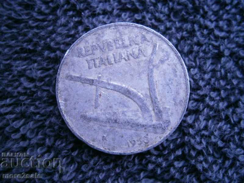 10 LEI 1953 ITALY - THE COIN with price 0.50 BGN | € 0.26 10 LEI 1953 ITALY - THE COIN with price 0.50 BGN | € 0.26