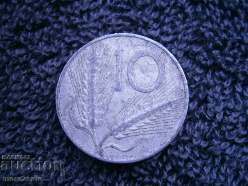 10 LEI 1953 ITALY - THE COIN