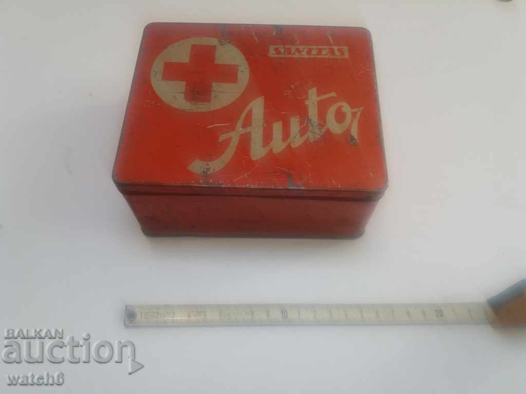 Metal box - first aid kit