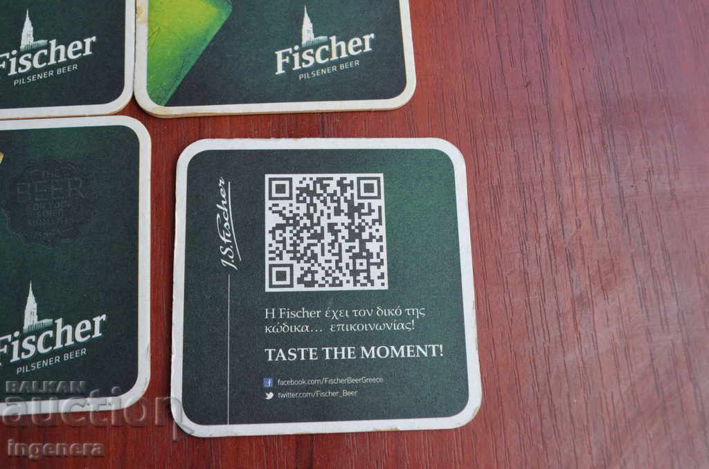 Delivery of BEER COASTERS-6 PCS