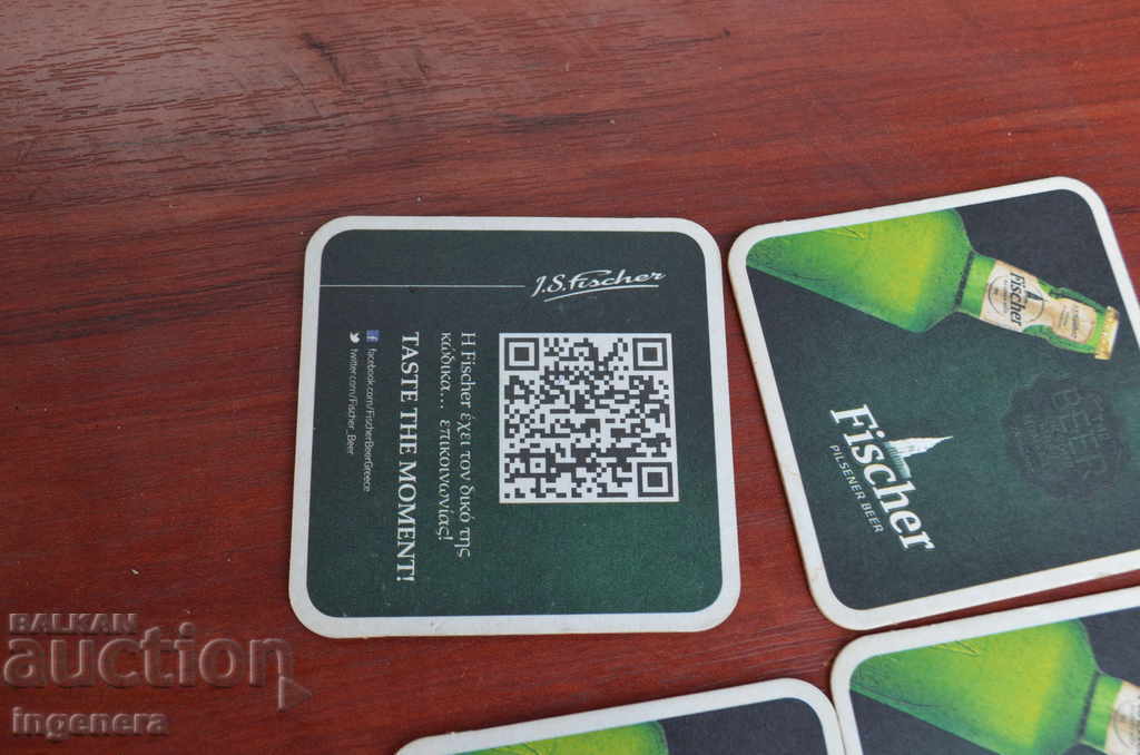 BEER COASTERS-6 PCS - 5