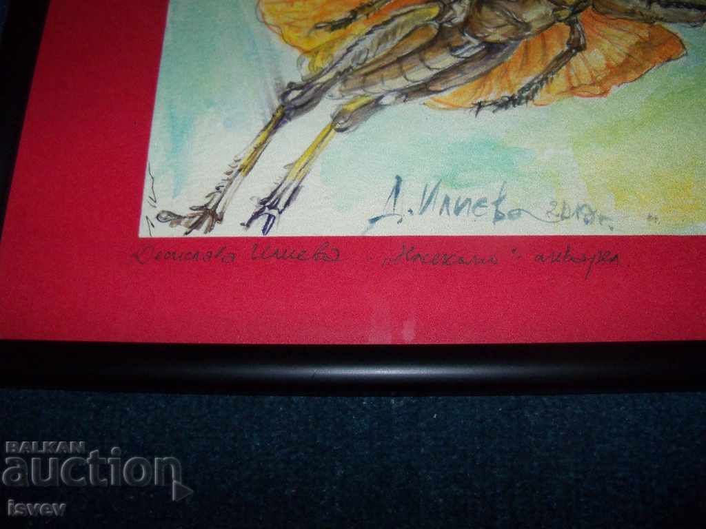 "Insect" 2 painting of the artist Desislava Ilieva - 5 "Insect" 2 painting of the artist Desislava Ilieva - 5