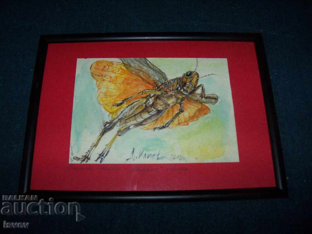 "Insect" 2 painting of the artist Desislava Ilieva