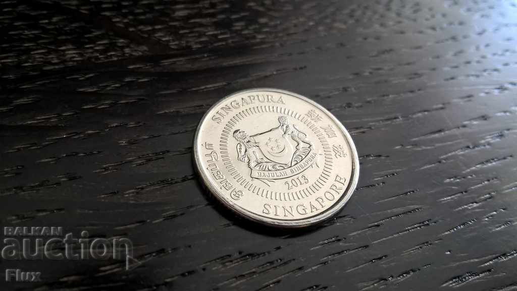 Monedă - Singapore - 10 cenți | 2013 cu preț 2.00 BGN | € 1.02 Monedă - Singapore - 10 cenți | 2013 cu preț 2.00 BGN | € 1.02