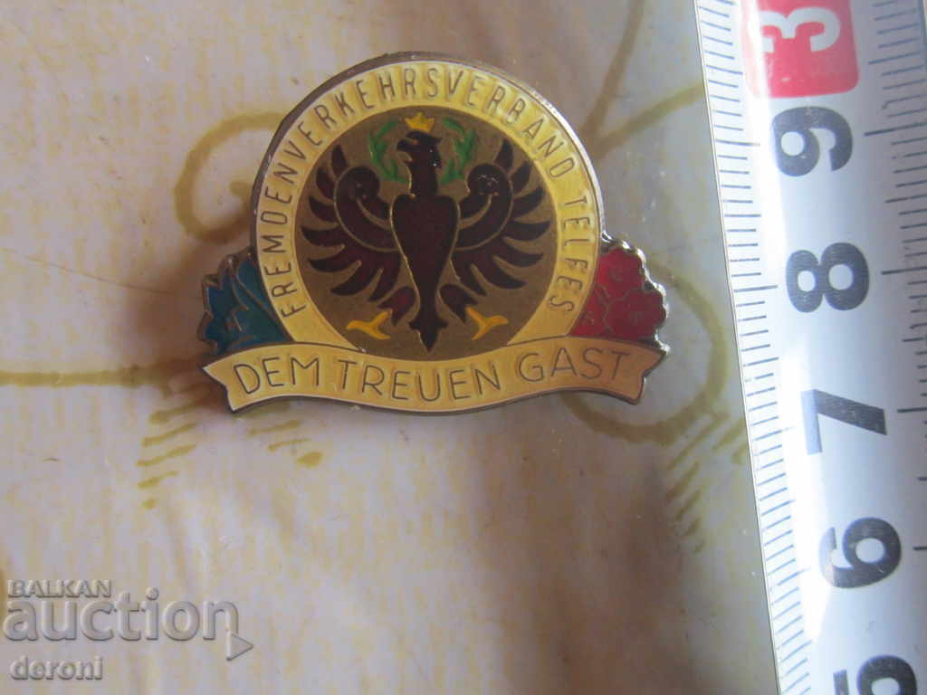 Unique large German badge sign eagle mark with price 10.00 BGN | € 5.11 Unique large German badge sign eagle mark with price 10.00 BGN | € 5.11
