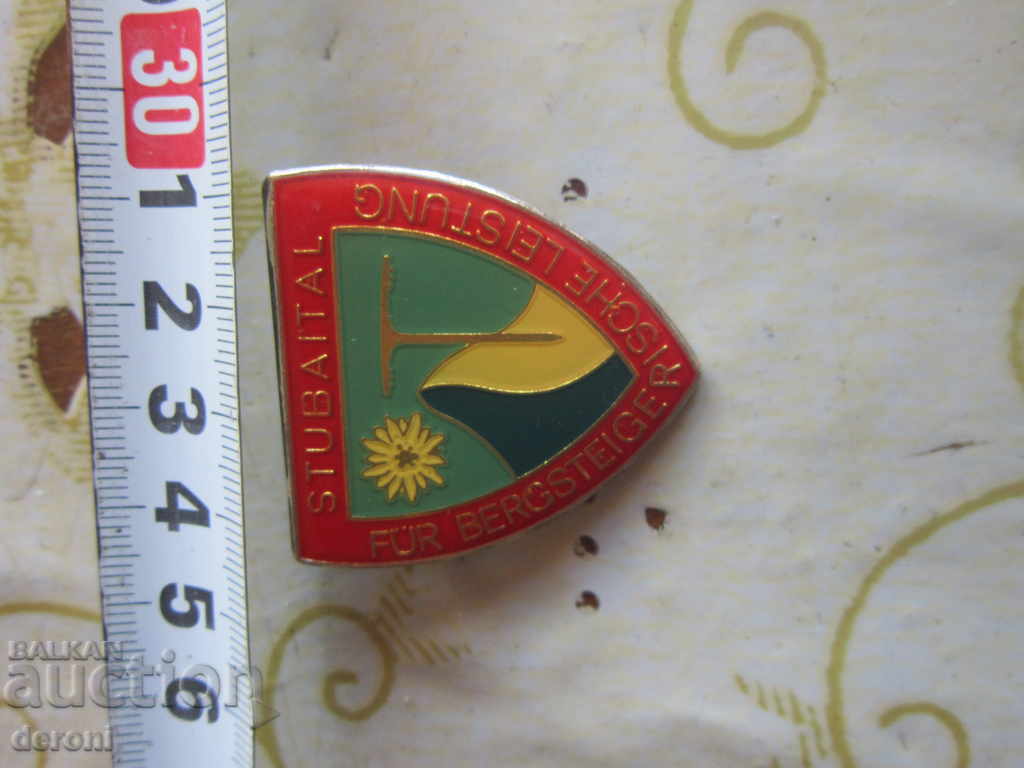 Τεράστια γερμανική αλπική σημάδι κέντημα σήμα με τιμή 10.00 BGN | € 5.11