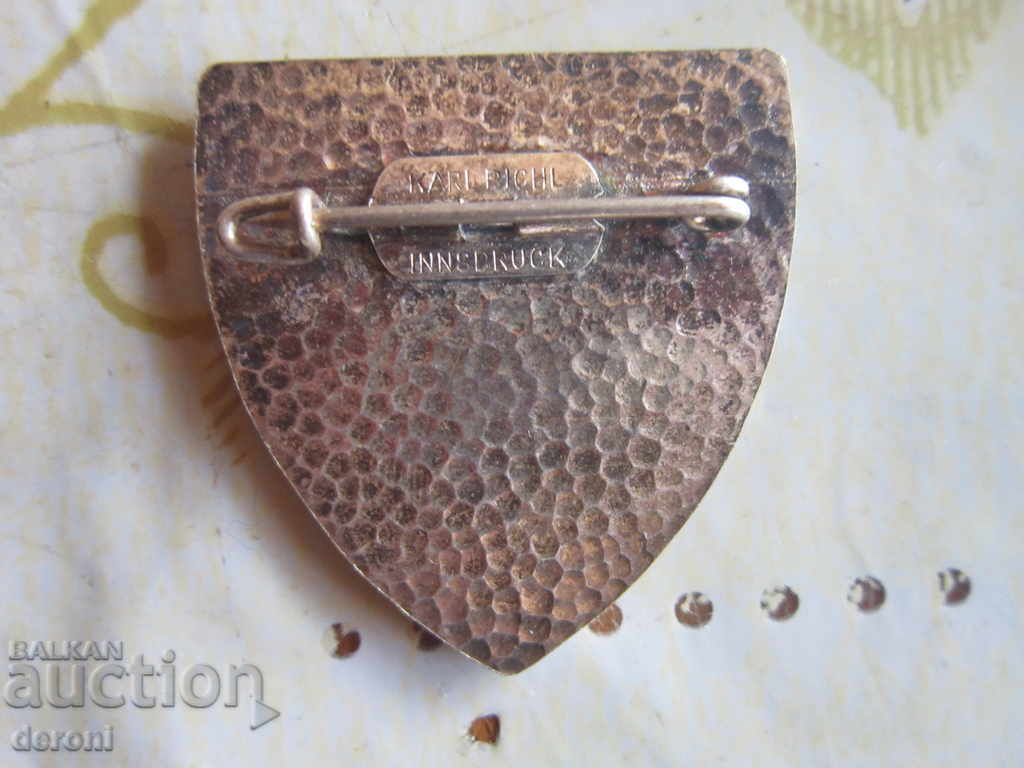 Παράδοση Τεράστια γερμανική αλπική σημάδι κέντημα σήμα