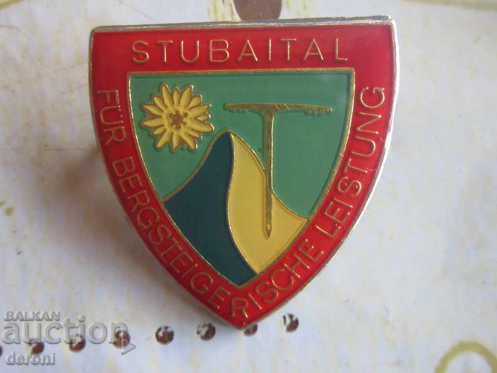 Huge German Alpine Badge Embroidery Mark Mark 2 - 5