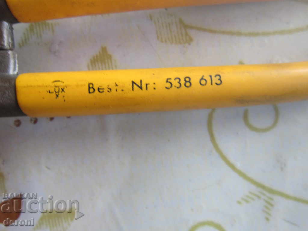 Δημοπρασία Γερμανικά ψαλίδια ψαλιδιών για λαμαρίνα